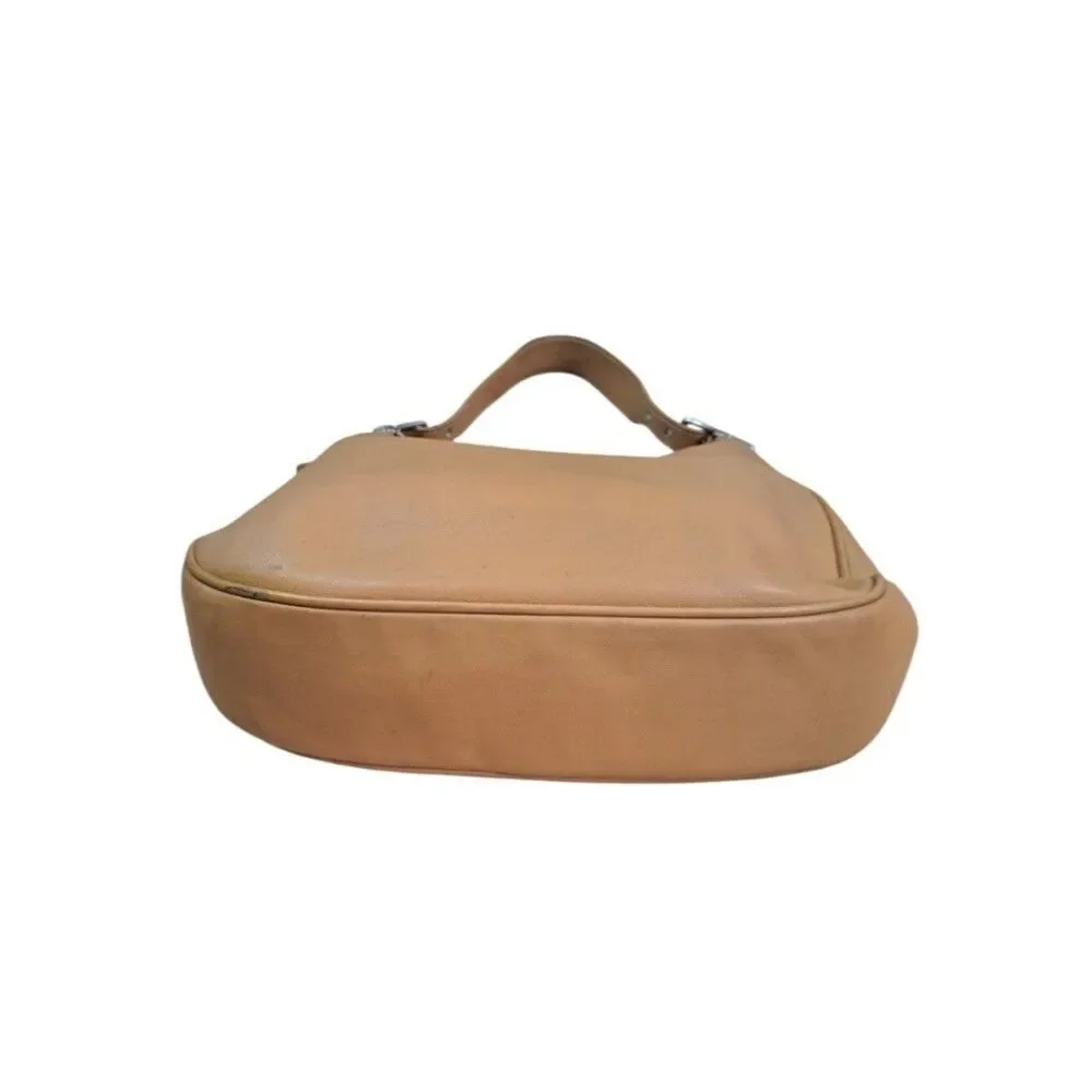 Coach Women's Vintage Zoe Tan leather Shoulder Hobo Bag Purse 9342